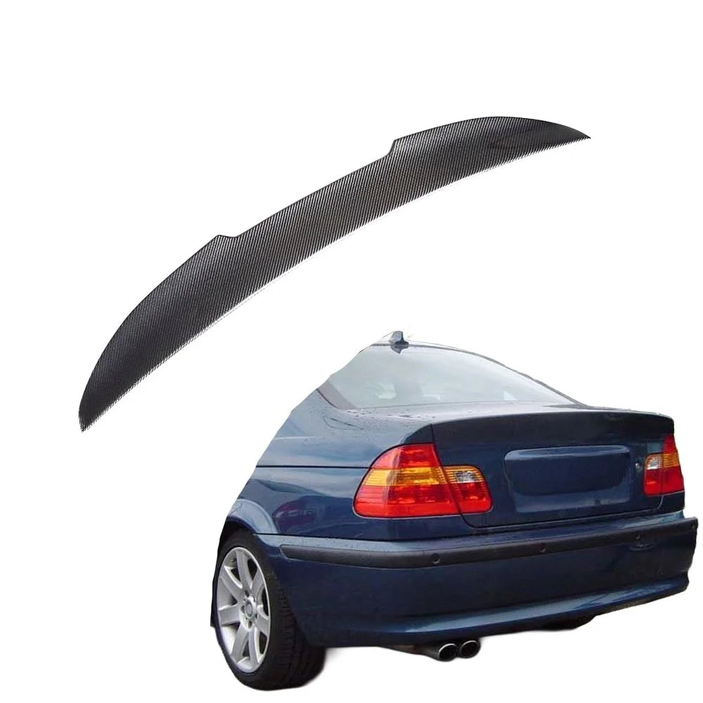 Carbon Fiber Rear Lip Spoiler V2 - BMW E46 M3 (2000-2006)