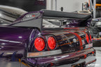 NS Style Carbon Fiber Rear Spoiler – Nissan Skyline R33 GTR / GTS (1993 - 1998)