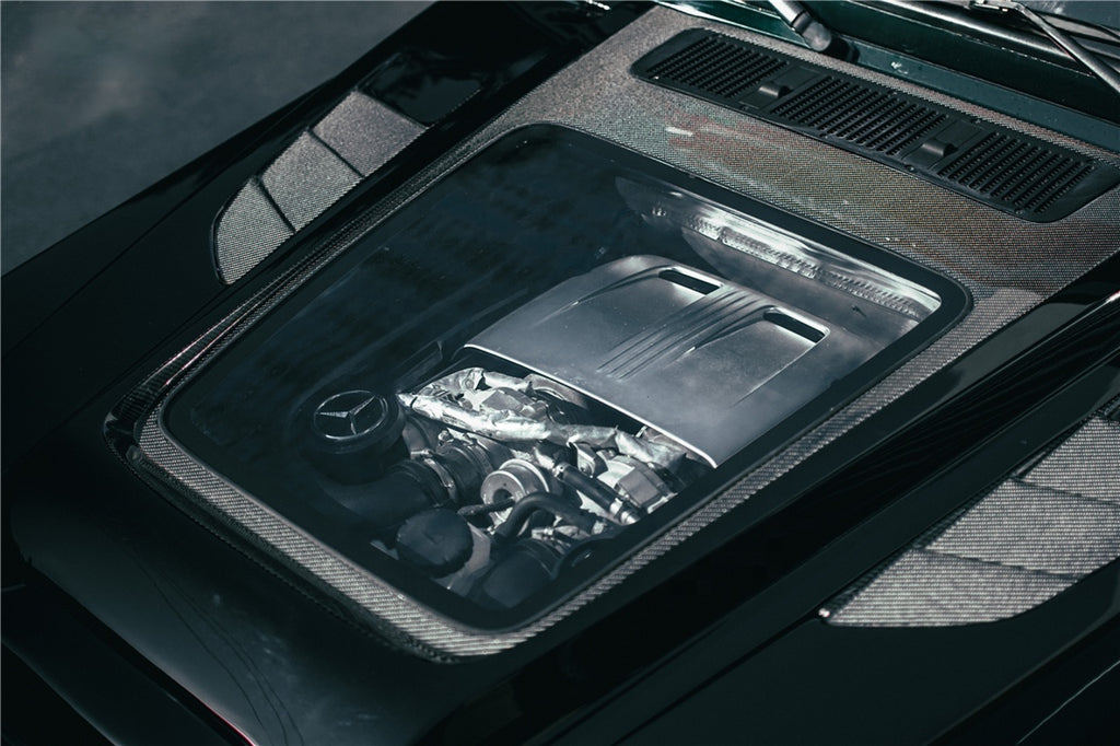 IMP Performance Bonnet with Glass - Mercedes Benz G-Wagon G63 G500 W463A W464 (2018-2021)