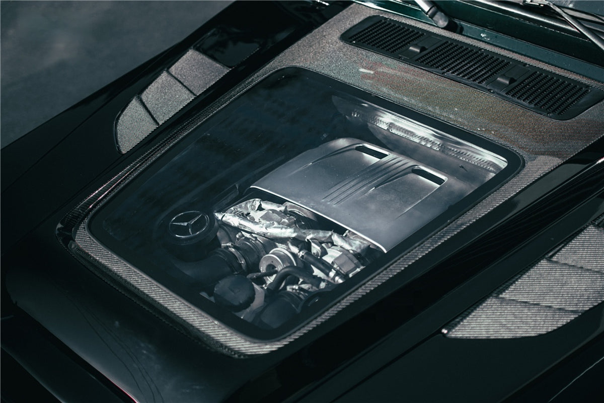 IMP Performance Bonnet with Glass - Mercedes Benz G-Wagon G63 G500 W463A W464 (2018-2021)