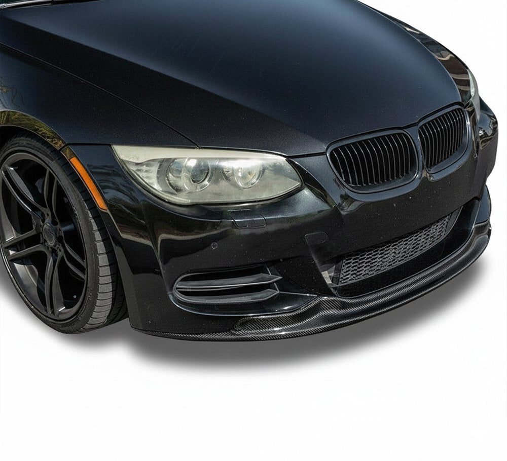 JC Style Carbon Fiber Front Lip - BMW M3 E92 (2011-2013) LCI