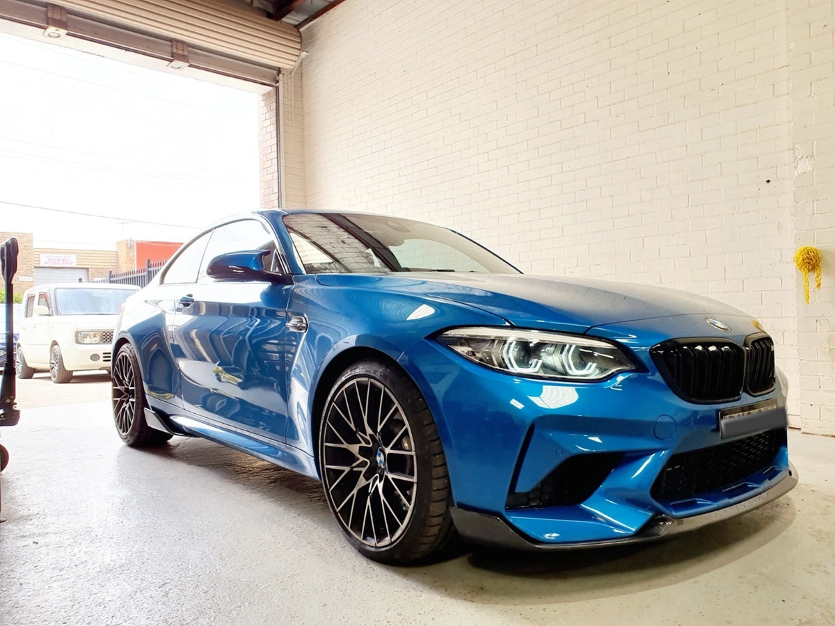 JC Style Carbon Fiber Front Lip - BMW M2 F87 (2016-2017)