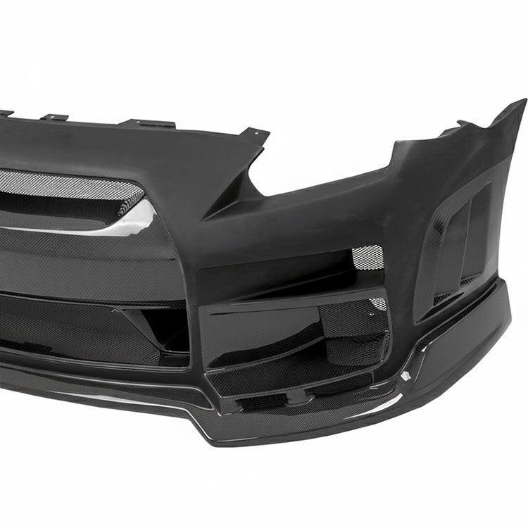 Tommy Kaira Style Half Carbon Fiber Bonnet – Nissan GT-R R35 (2008–2016) CBA / DBA