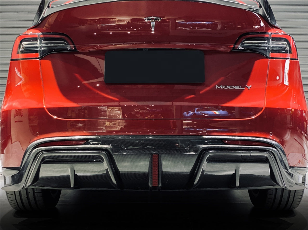 IMP Performance Carbon Fiber Rear Diffuser - Tesla Model Y (2020-2022)
