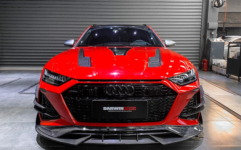 IMP Performance Carbon Fiber Front Canards - Audi RS6 (2021-2022)