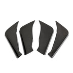 Liberty Walk Performance Type 2 Style Carbon Fiber Front Canards – Nissan GT-R R35 (2008 - 2016) CBA / DBA