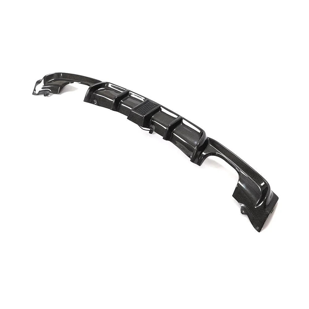 Carbon Fiber Rear Diffuser with Smoked Brake Light - BMW 3 Series F30 (2012-2019)