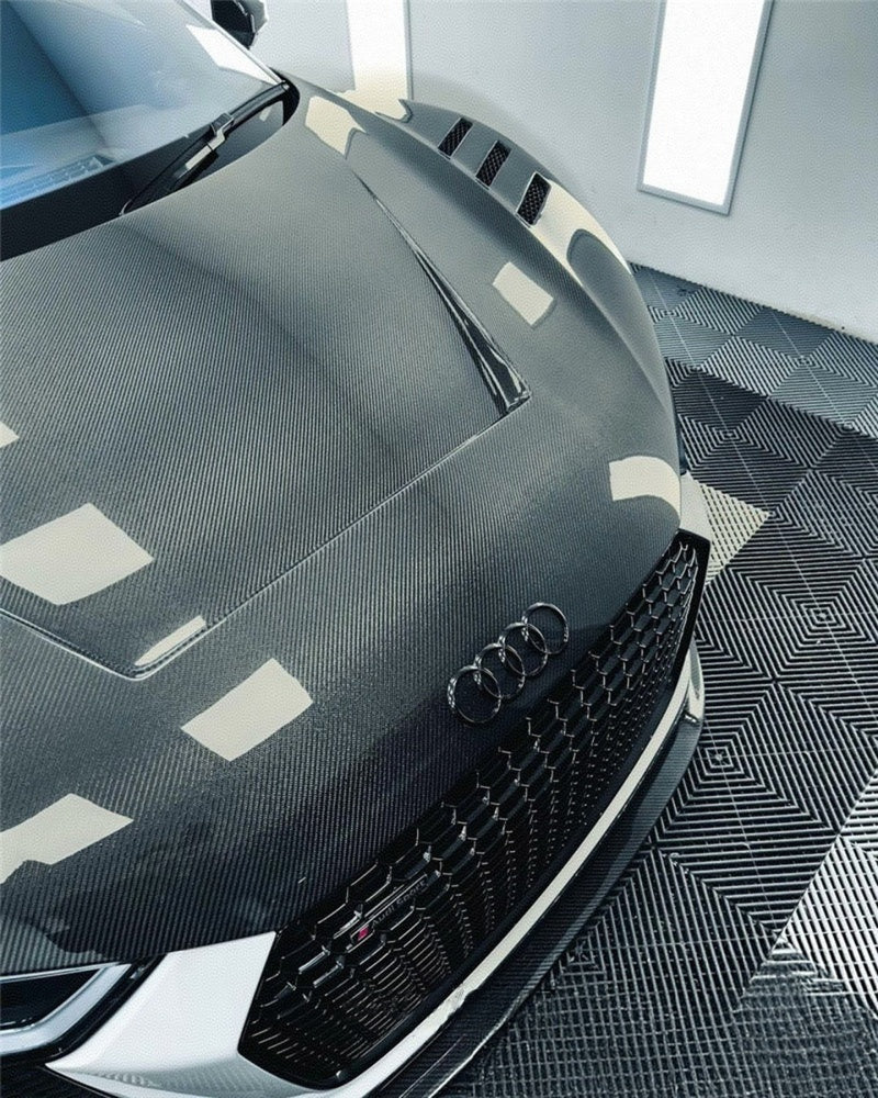 IMP Performance Carbon Fiber Single Vented Bonnet - Audi R8 (2016-2022)