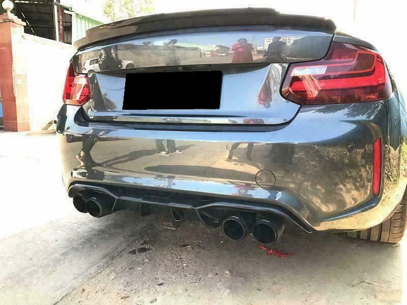 Carbon Fiber Rear Diffuser - BMW F87 M2 Competition (2016-2017)