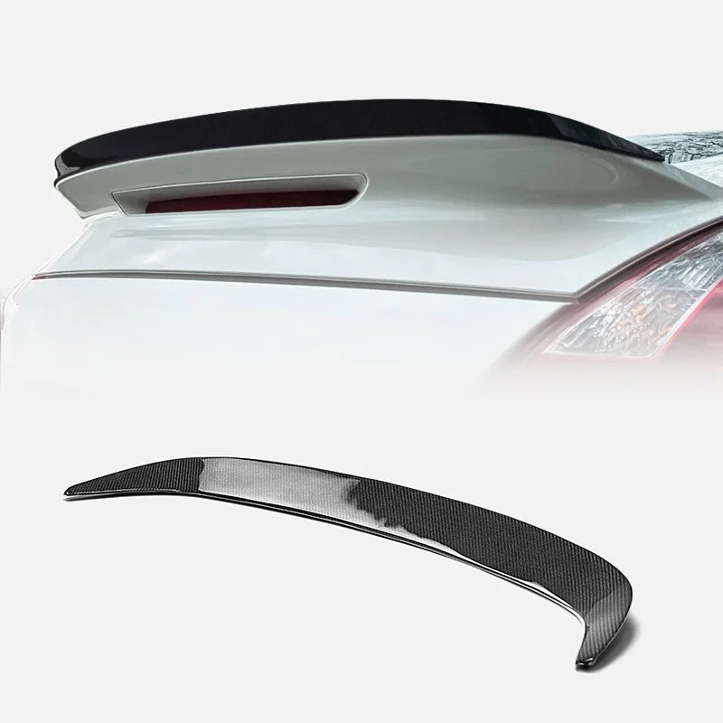 NIS Style Carbon Fiber Lip Spoiler - Nissan 370Z ( 2009 - 2020 ) Z34