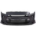 Top Secret Style Half Carbon Fiber Front Bumper – Nissan GT-R R35 (2008 - 2016) CBA / DBA