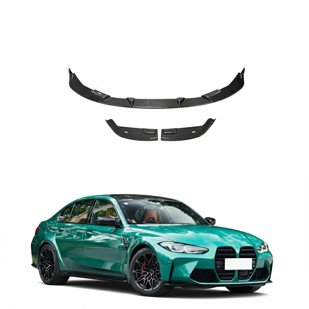 Carbon Fiber Front Lip V2 - BMW M3 G80 (2020+)