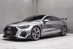 IMP Performance Partial Carbon Fiber Front Bumper with Carbon Canards, Vents & Lip - Audi RS7 (2019-2024)