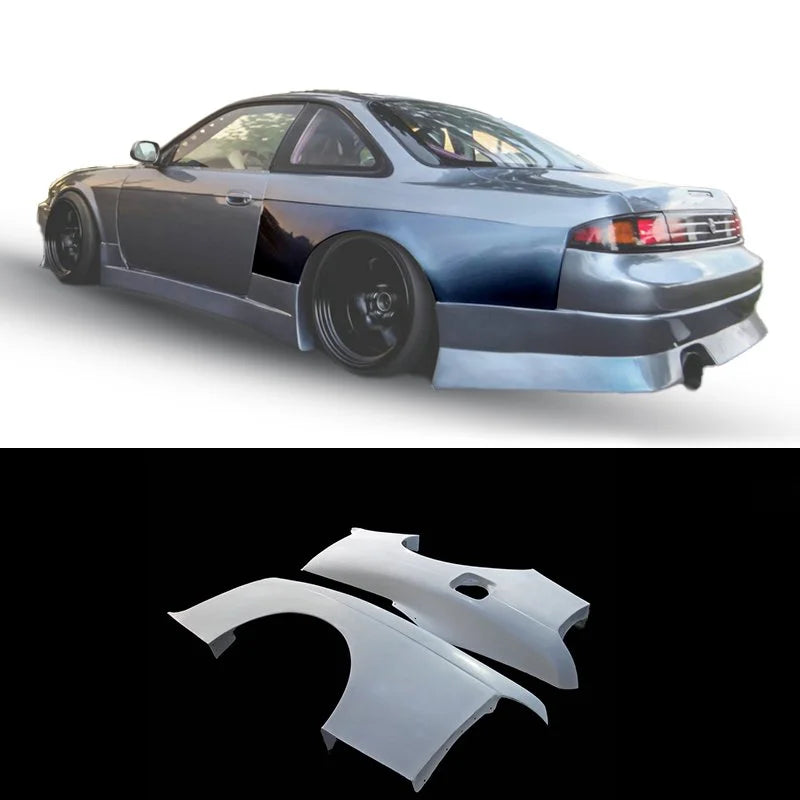 Rear Fender +25mm - Nissan Silvia 200SX S14 S2 ( 1997 - 2000 )
