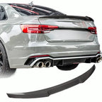 M4 Style Carbon Fiber Spoiler - Audi A4 S4 RS4 Sedan (2020-2025) B9.5