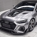 IMP Performance Partial Carbon Fiber Bonnet with Display Glass - Audi RS7 (2019-2024)