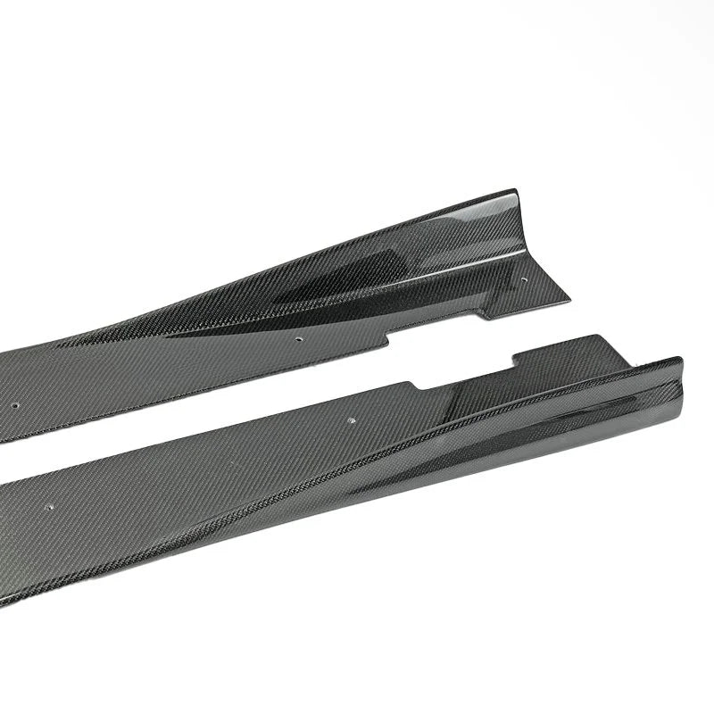 Varis-W Style Carbon Fiber Side Skirts – Honda Civic Type R FK8 (2017–2021)