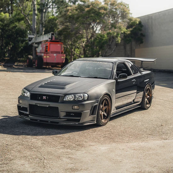 Nismo Style Carbon Fiber Side Skirt – Nissan Skyline R34 GTR (1999 - 2002)