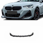 Gloss Black 3pc Front Lip - BMW 220i G42 (2021-2023)