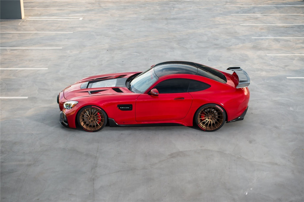 IMP Performance V1 Carbon Fiber Side Skirts & Bottom Sill - Mercedes Benz AMG GT & GTS (2015-2021)