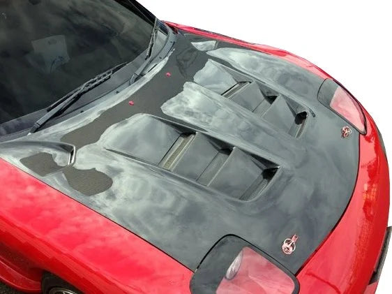 RE Style Carbon Fiber Bonnet – Mazda RX7 FD (1992–1997) PFL