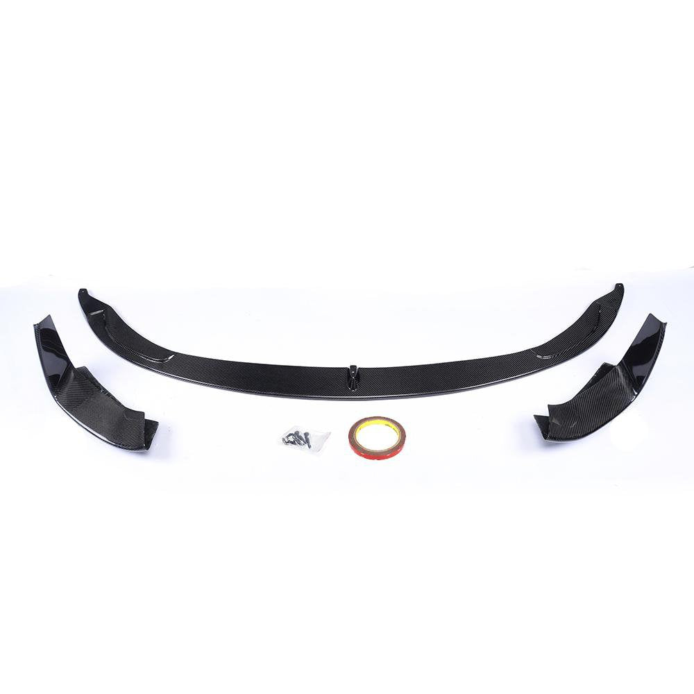 JC Style Carbon Fiber Front Lip V3 - BMW M4 F82 (2014-2020)