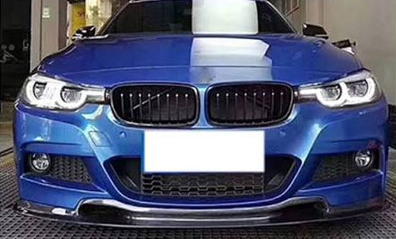 JC Style Carbon Fiber Front Lip - BMW 3 Series F30 (2012-2019)