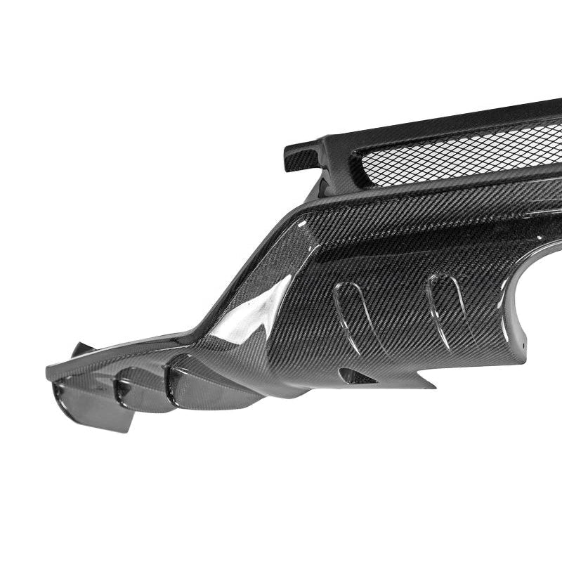 JS Style Carbon Fiber Rear Diffuser – Honda Civic Type R FK8 (2017–2021)