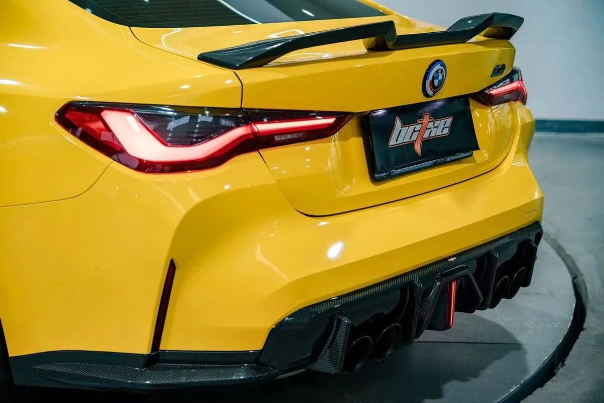 JC Style Carbon Fiber Lip Spoiler - BMW M4 G82 (2020+)