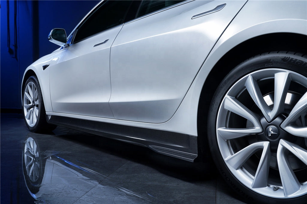 IMP Performance Carbon Fiber Side Skirts - Tesla Model 3 (2017-2022)