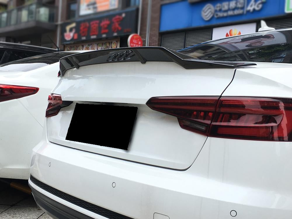 Duckbill Spoiler Carbon Fiber Lip Spoiler - Audi A4 S4 RS4 Sedan (2015-2020) B9