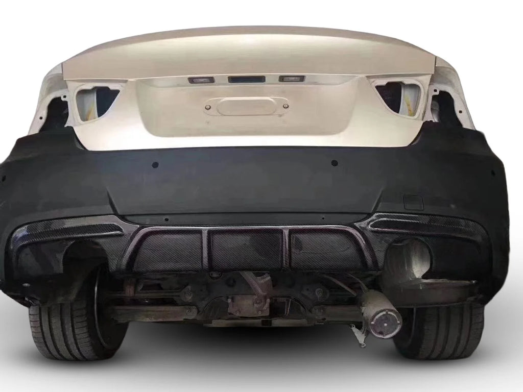 Carbon Fiber Rear Diffuser V2 - BMW 3 Series E90 (2005-2013)