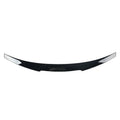 M4 Style Carbon Fiber Lip Spoiler - Audi A4 S4 RS4 Sedan (2015-2020) B9