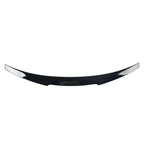 M4 Style Carbon Fiber Lip Spoiler - Audi A4 S4 RS4 Sedan (2015-2020) B9