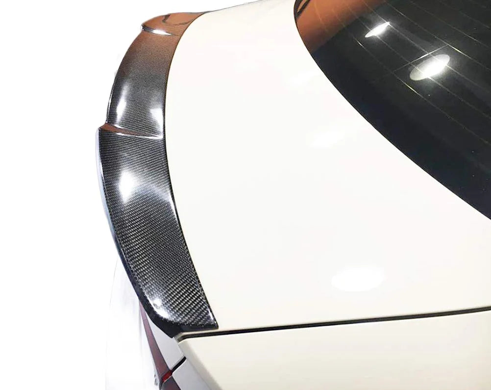 Saloon Style Carbon Fiber Lip Spoiler - Audi A3 S3 RS3 Sedan (2013-2020) 8V