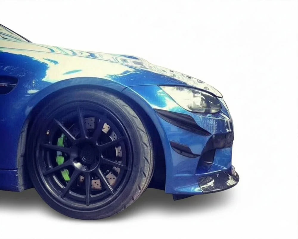 JC Style Carbon Fiber Front Canards - BMW 3 Series E90 (2005-2013)