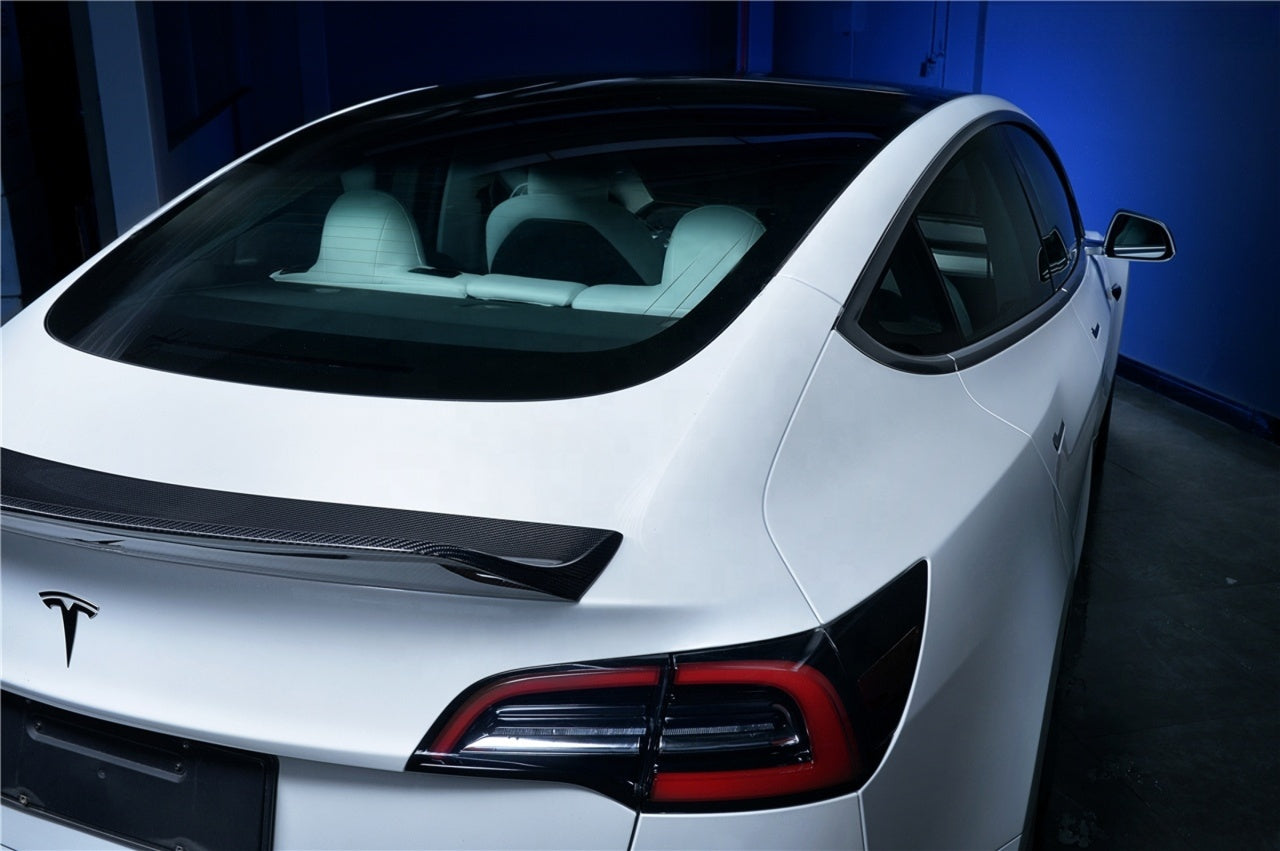 IMP Performance Carbon Fiber Rear Lip Spoiler - Tesla Model 3 (2017-2022)