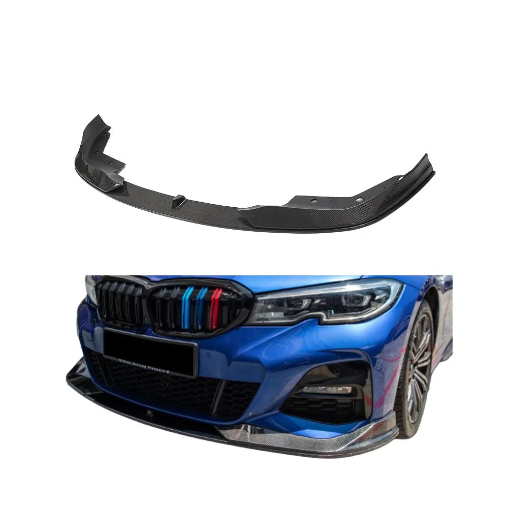 Carbon Fiber Front Lip V2 - BMW 3 Series G20 (2018+)