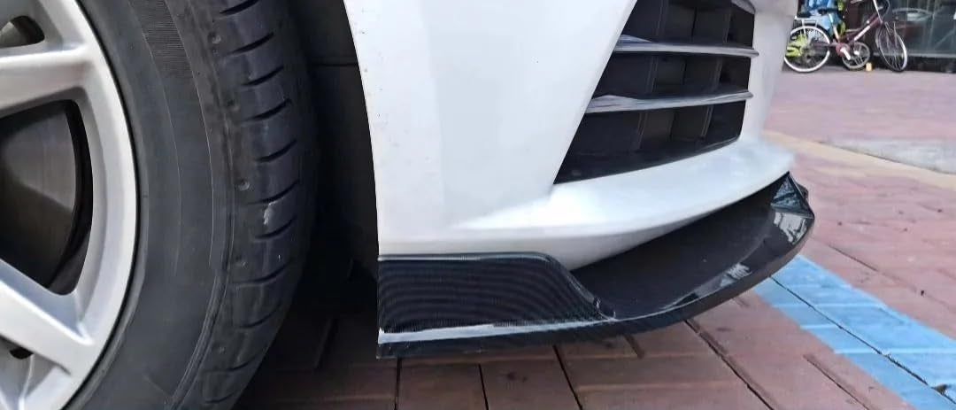 Gloss Black Front Lip - Audi A4 S4 RS4 Sedan (2015-2020) B9
