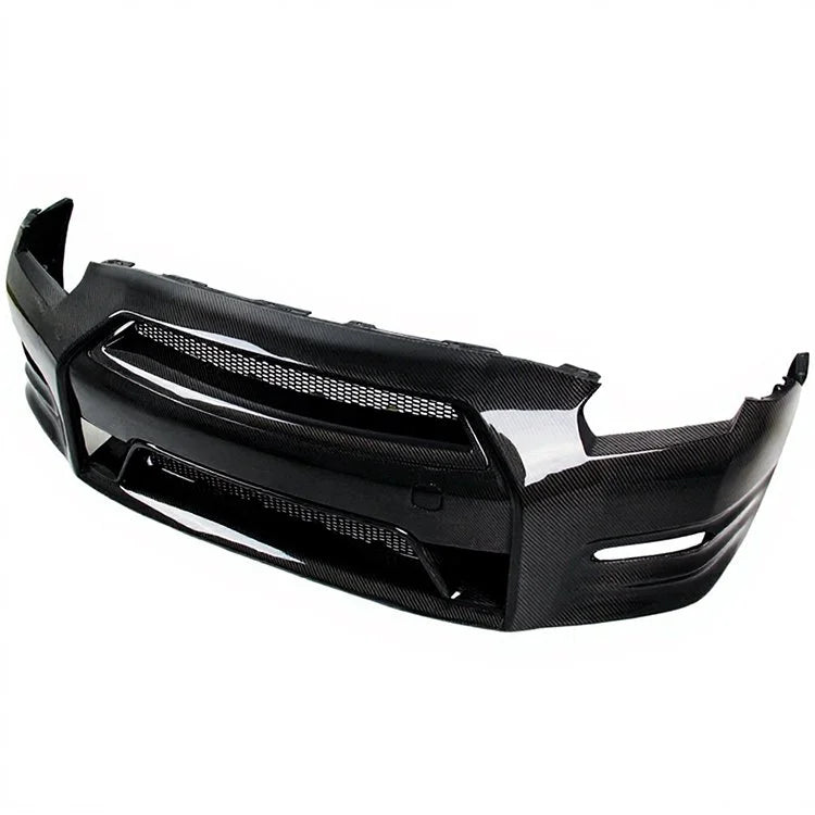 Varis Style Carbon Fiber Front Bumper – Nissan GT-R R35 (2008 - 2016) CBA / DBA