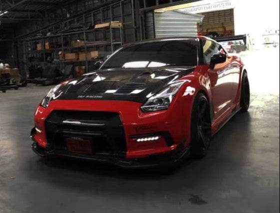 Varis Style Half Carbon Fiber Full Wide Body Kit – Nissan GT-R R35 (2008 - 2016) CBA / DBA