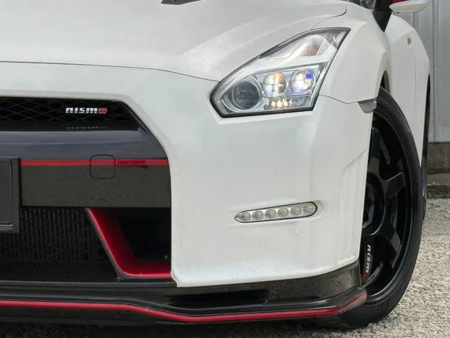 Revozport R-Track Style Carbon Fiber Front Lip – Nissan GT-R R35 (2012 - 2016) DBA