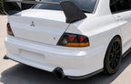MR Style Carbon Fiber Rear Spats - Mitsubishi Evolution 7 8 9 ( 2001 TO 2007 ) CT9A