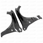 Voltex X Style Half Carbon Fiber Front Fender - Mitsubishi Evolution 7 8 9 ( 2001 TO 2007 )