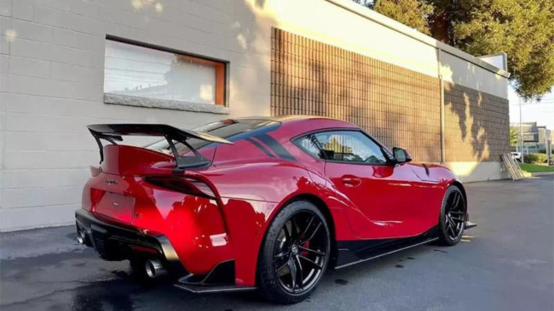 VOL Style Carbon Fiber Spoiler - Toyota A90 Supra ( 2019 - 2025 )