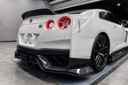 Black Sails Style Carbon Fiber Rear Diffuser – Nissan GT-R R35 (2012 - 2016) DBA