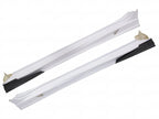 Varis Ultimate Style Half Carbon Fiber Side Skirts - Mitsubishi Evolution X (2007-2016) CZ4A