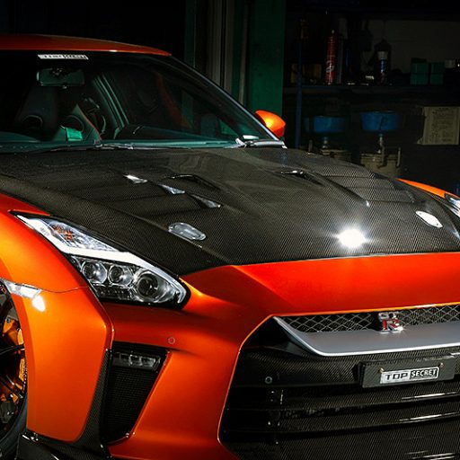 Top Secret Style Bonnet – Nissan GT-R R35 (2016+ ) 4BA