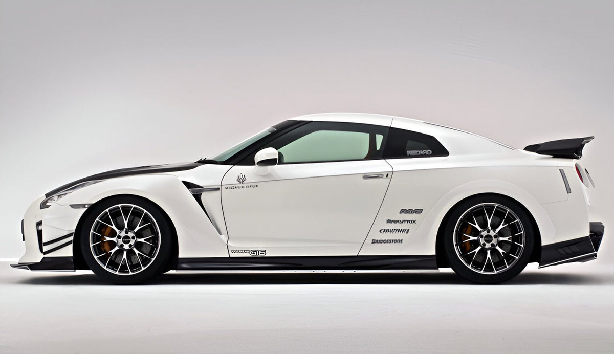 Varis Magnum Opus Style Carbon Fiber Rear Spoiler – Nissan GT-R R35 (2008–2016) CBA / DBA