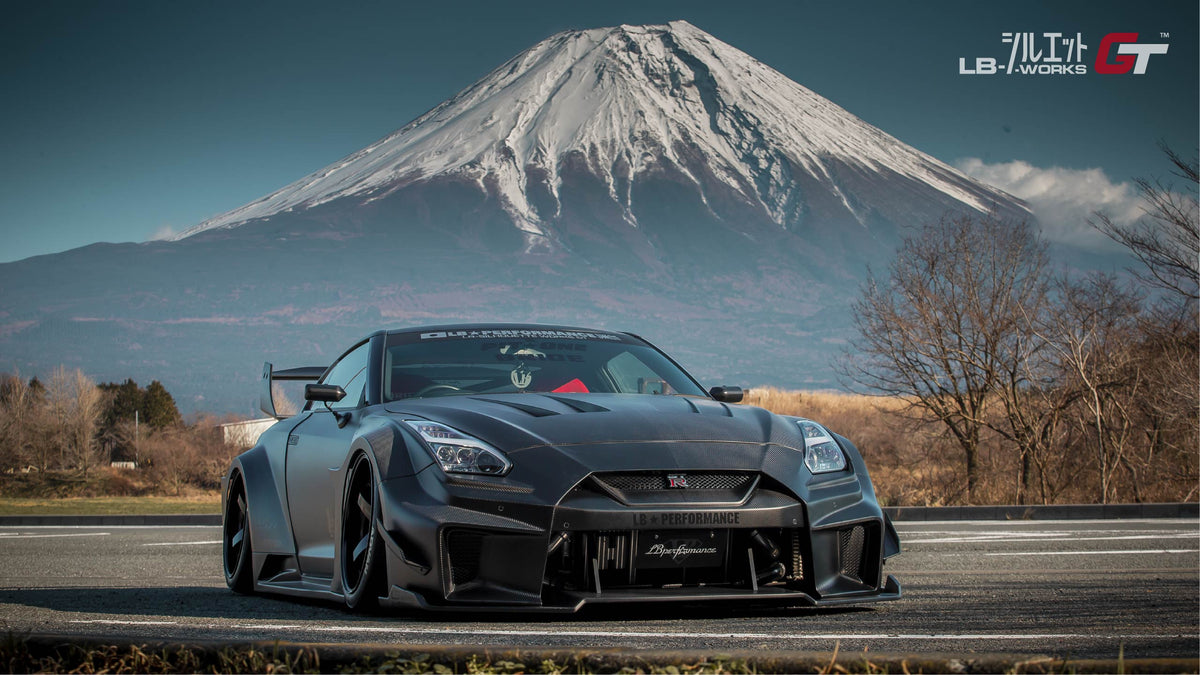 Liberty Walk V3 Style Carbon Fiber Bonnet – Nissan GT-R R35 (2016+) 4BA